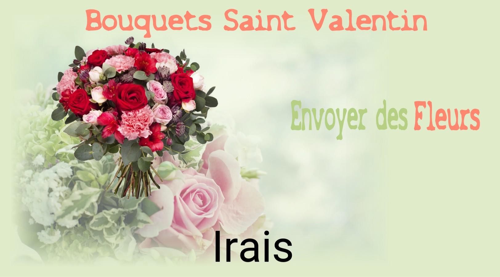 Roses de Saint-Valentin livrées à Irais